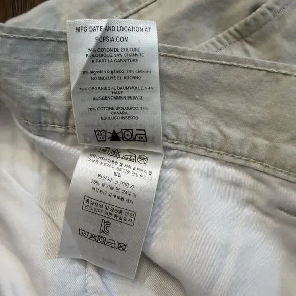 Patagonia Pants Mens 34x32 Khaki Organic Cotton Hemp Chino Casual 55540SP20 - Picture 5 of 10